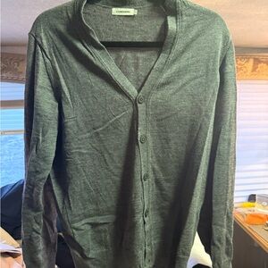 J.Lindeberg Charcoal Knit Sweater